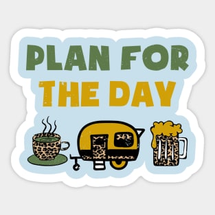 Plan for the Day Sticker